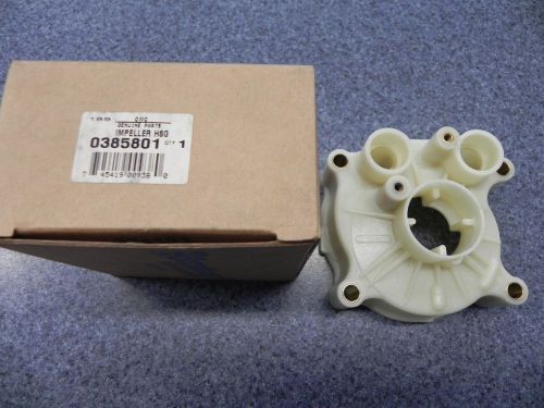 Evinrude johnson outboard water pump hsg  p# 385801 complete factory oem part!!!