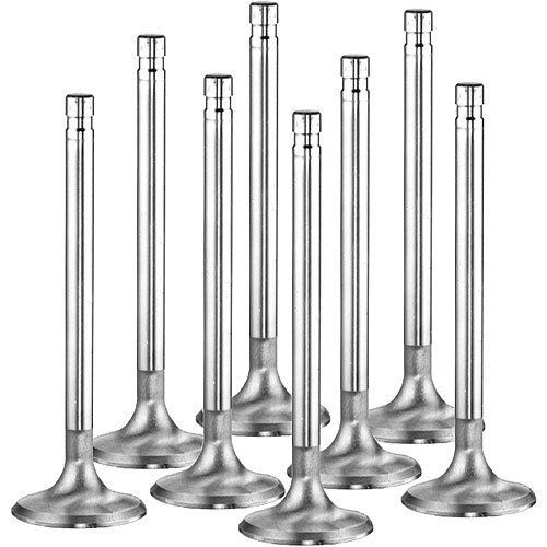 Manley 106498 stainless steel performance valves - set of 8
