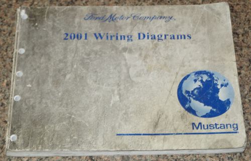 2001 ford mustang convertible &amp; coupe oem wiring diagrams service manual