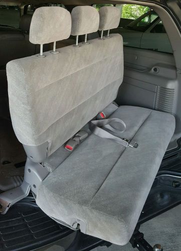 3rd row rear bench seat for 2003 honda odyssey, cloth/grey (very little use)