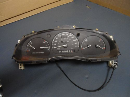 95 96 97 98 99 01 ford explorer ranger speedometer instrument cluster 132486 mil