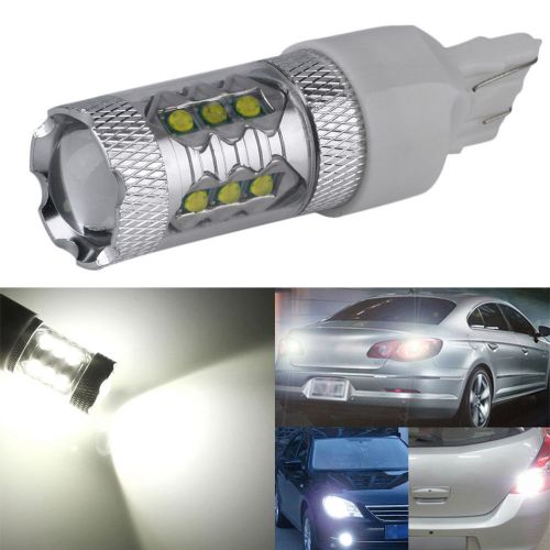 1 piece 80w cree t20 7440  for car reverse lights signal backup bulb high power