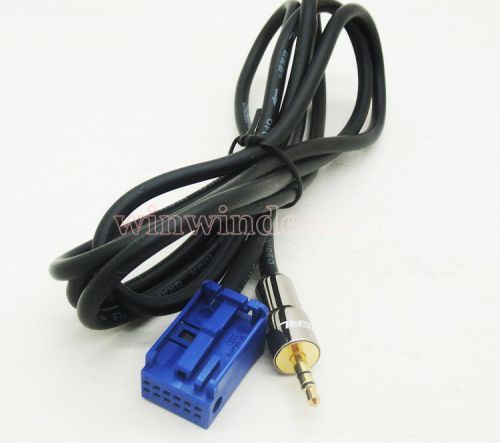 Aux in mp3 ipod interface adaptor cable for peugeot 307 408 citroen rd4