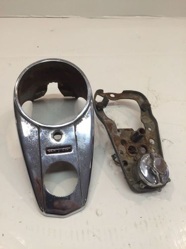 Harley panhead knuckle head original dash and base with switch