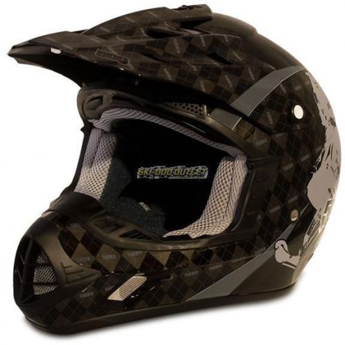 509 evolution argyle snowmobile helmet - gray