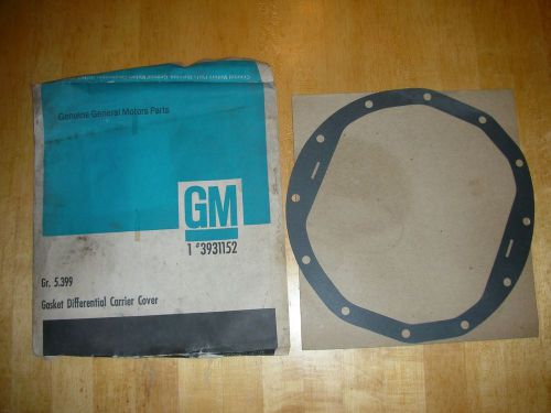 Nos gm chevelle camaro impala nova 12 bolt rear end cover gasket 3931152