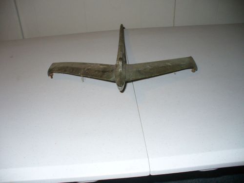 1950&#039;s chevy ford large airplane  hood ornament     very solid