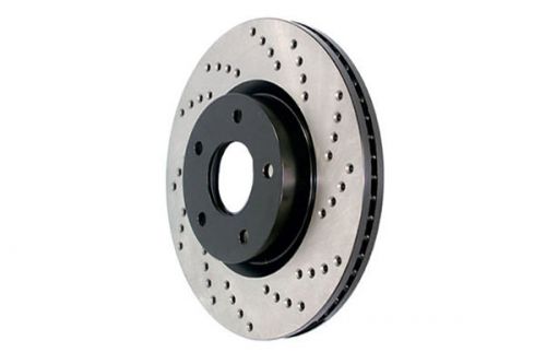 Stoptech drilled brake rotor - 128.47026l