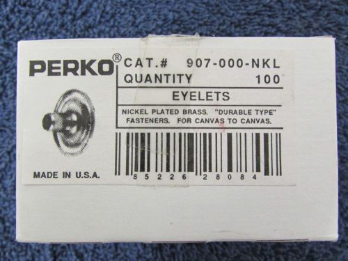 100 ~ canvas eyelet fastener durable boat cover hardware perko 907000nkl b9-22