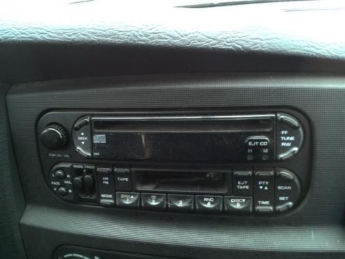 02-07 caravan ram 1500 am fm cassette cd player radio