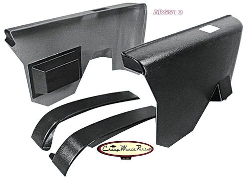 70 71 72 chevelle malibu coupe rear armrest shelf panel set