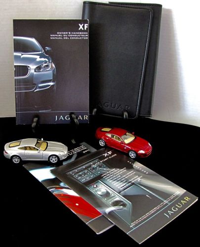 2011 jaguar xf with navigation owners manual set #o190