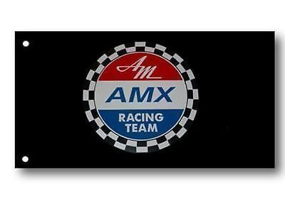 Amx racing team flag banner rambler amc 4x2feet