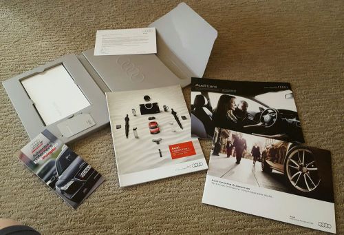 2011 2012 audi collection 24 truths book s5 welcome packet oem literature manual