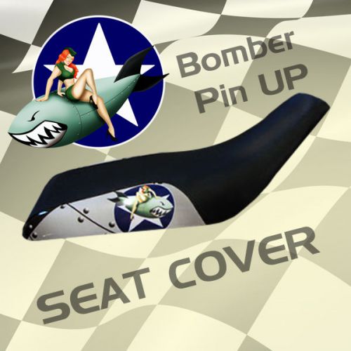 Yamaha yfm350 er moto4 87-95  bomber pin up seat cover  #obm19123 emp11133