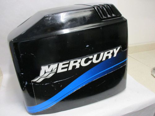 4026-828354t 8 black top cowl for mercury mariner outboard upper cowling 100-125