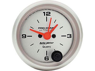Auto meter 4385 ultra-lite clock