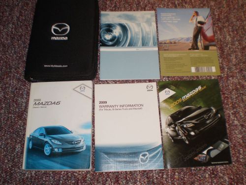 2009 mazda 6 sport touring grand car owners manual books guide case all models
