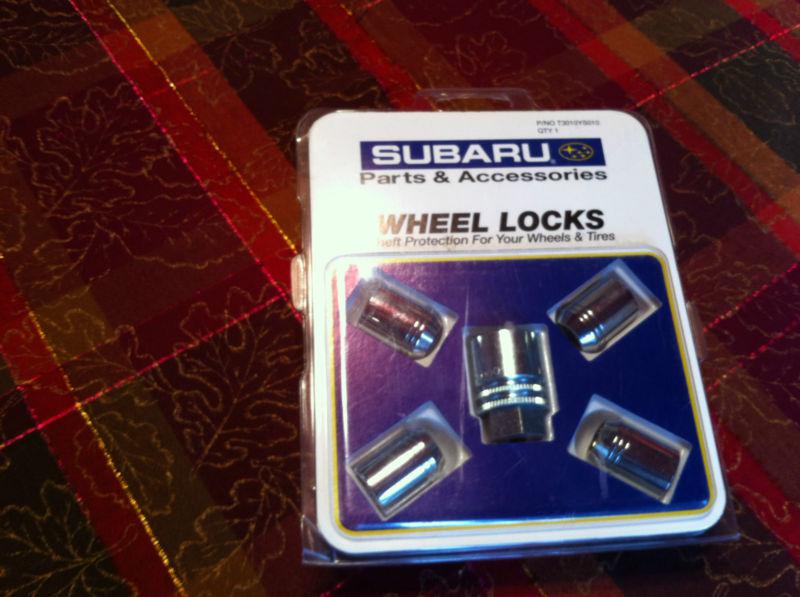 Subaru wheel locks