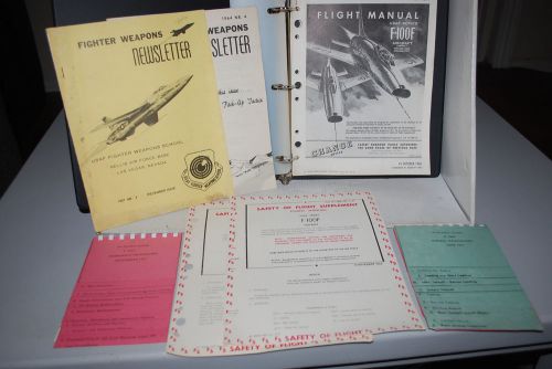 F-100f super sabre flight manual-in flight guides-newsletters