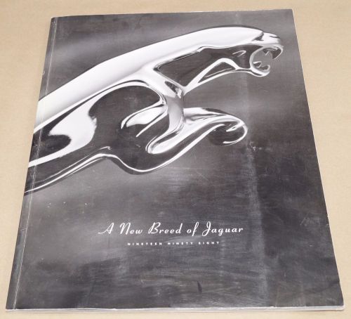 1998 a new breed of jaquar sales brochure