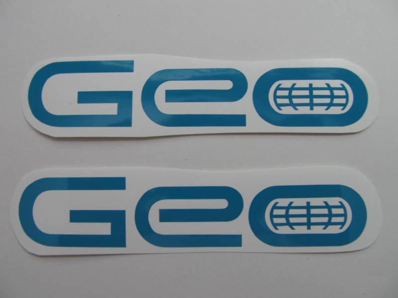 Geo decal metro convertible storm prizm tracker hardtop vinyl sticker 