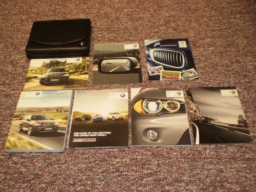 2010 bmw x5 x6 35 48 50 i d m xdrive complete owners manual books guide case all