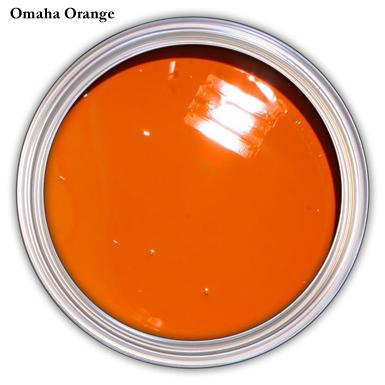 Omaha orange  urethane basecoat clear coat kit
