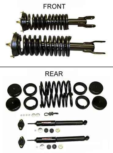 Monroe 90002 chassis, kit-monroe air spring to coil spring conversion kit