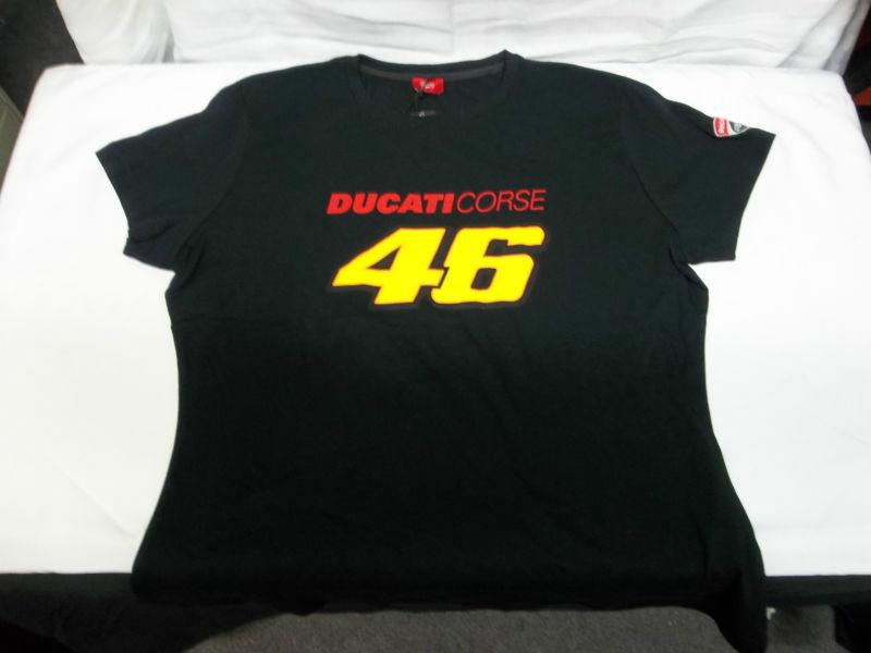 Ducati d46 welcome ladies women's t-shirt black size xl 987672096   090509sc
