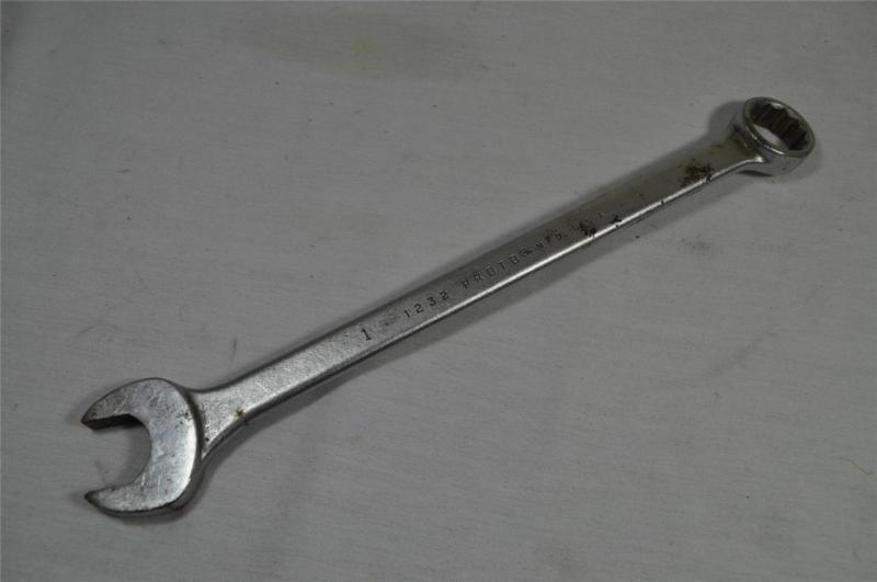 Proto 1232 1 open ended box wrench - 13 1/4 inches long