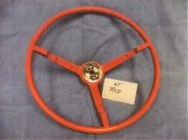 65 66 ford mustang steering wheel colors whtie red blue 