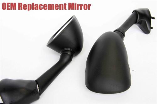 Oem replacement mirrors for 2001 2002 2003 yamaha r1 2001-2002 yzf-r6 black