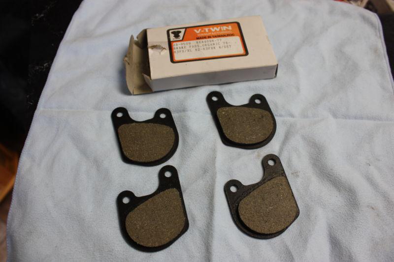 Front brake pads for harley xl 1977-1983 & fx 1978-1983 replace oem # 44098-77