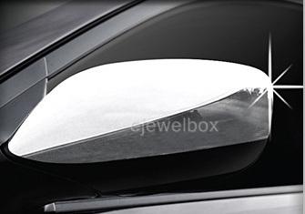 Chrome side mirror cover garnish molding trim b723 for 2011-2013 hyundai elantra