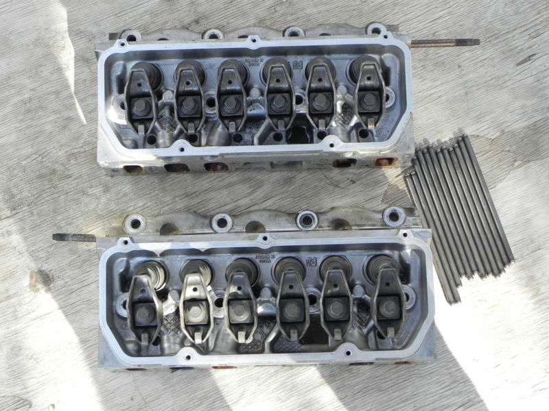 Ford mustang aluminum cylinder head set of 2 3.8l v6  rf-f7ze 6090-a22a