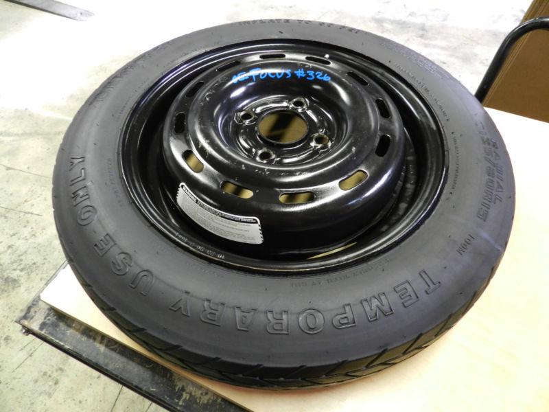 00 01 02 03 04 05 06 07 08 09 10 11 ford focus spare tire wheel donut 15"