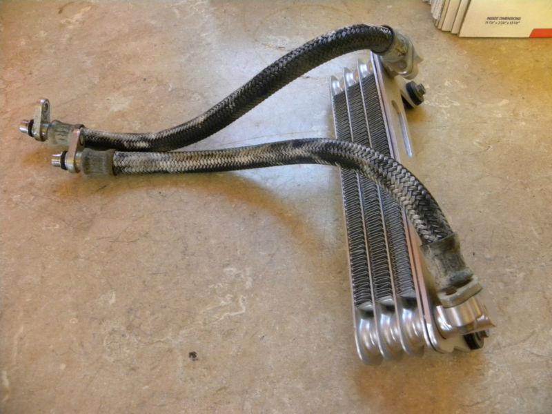 Honda recon oil cooler with hoses