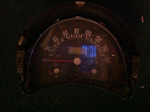 Vw speedometer