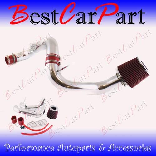 Bcp red 06-11 civic ex/lx/dx 1.8l cold air intake induction kit + filter