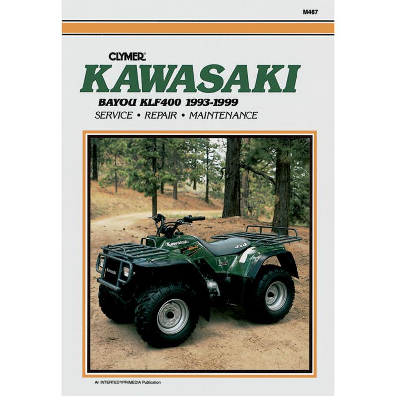 Clymer m467 repair service manual kawasaki klf400 bayou 1993-1999