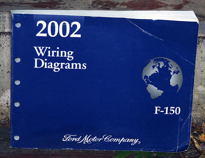2002 ford f-150 pick-up factory wiring diagrams book - must have diagnotic book!