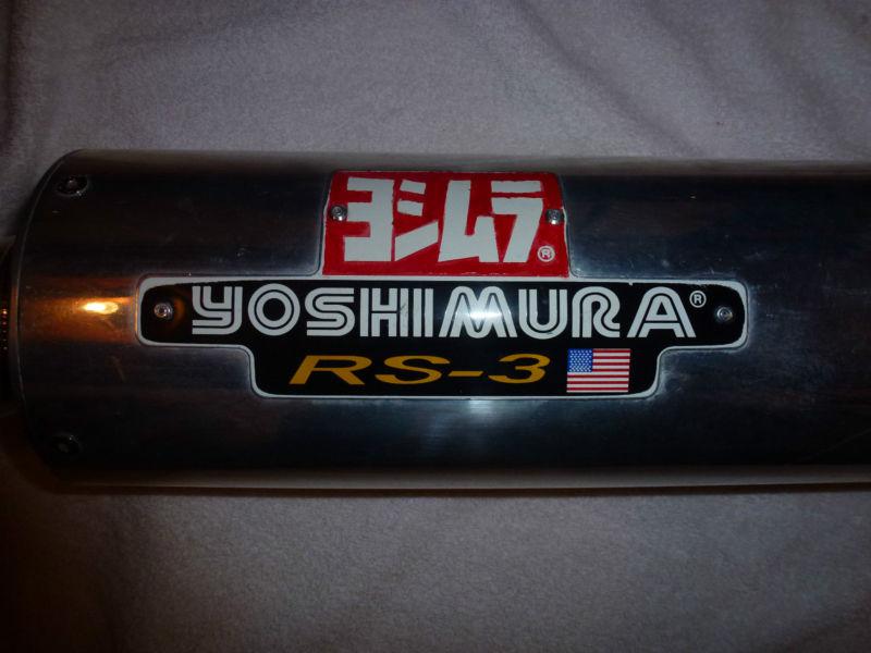 Yoshimura rs-3 muffler slip-on