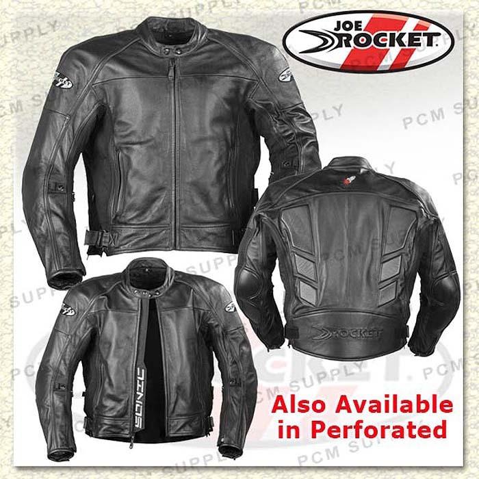 Joe rocket sonic 2.0 jacket non perforated black 4x