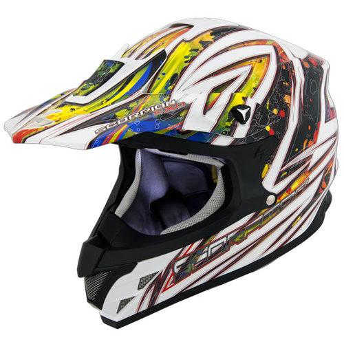 Scorpion vx-34 trix mx offroad helmet multi