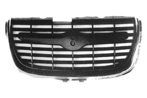 Replace ch1200249 - 99-01 chrysler 300m grille brand new car grill oe style