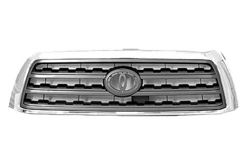 Replace to1200331 - toyota sequoia grille brand new truck suv grill oe style