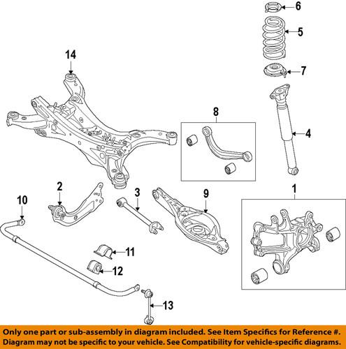 Mazda oem kd352880xc chassis component misc