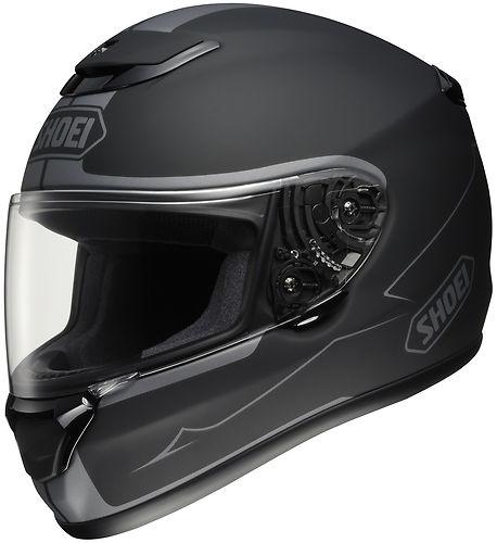 Shoei qwest passage full face street motorcycle helmet black grey size x-large