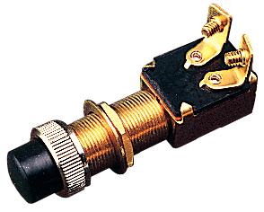 Sea-dog corp 4204211 brass push button switch with